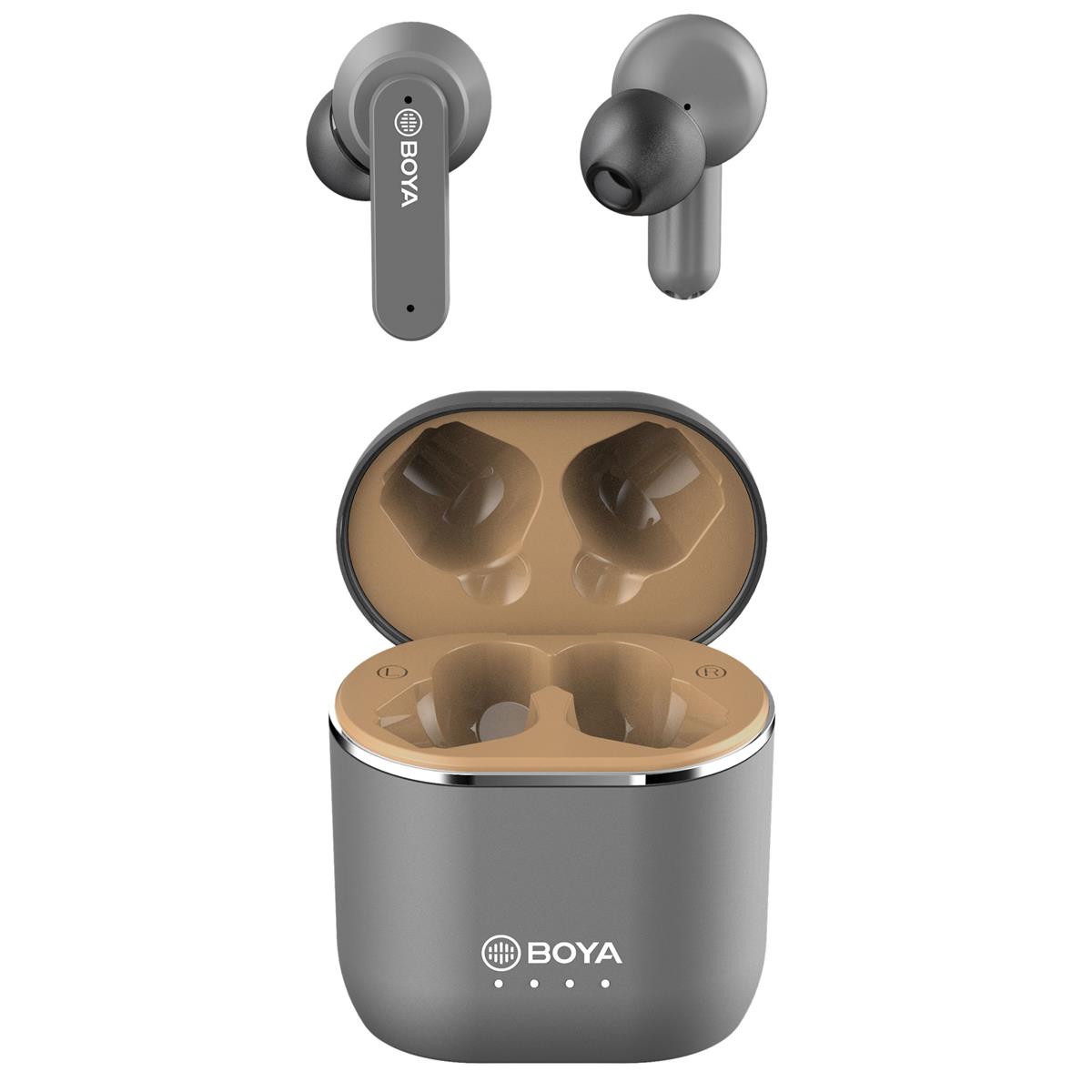 Boya AP4 Earbuds (Black/Gray/White)