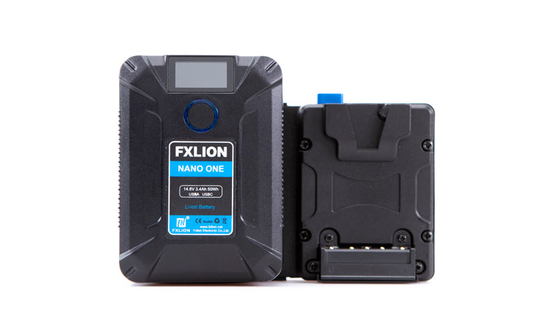 Fxlion NANOL2S-C DUAL HOT SWAPPABLE V-LOCK PLATE W/ 3X D-TAP PORT