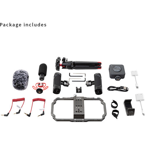 SmallRig Professional Smartphone Video Rig Kit for Vlogging/Live Streaming