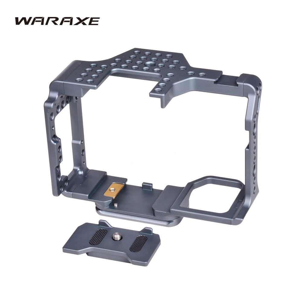 Waraxe #4100 Cage Built-in Quick Release Fits Arca Swiss For All Generation Of Sony A7 Series