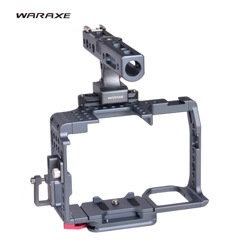 Waraxe #4151 Cagewith Handle Built-in Quick Release Fits Arca Swiss For All Generation Of Sony A7 Series