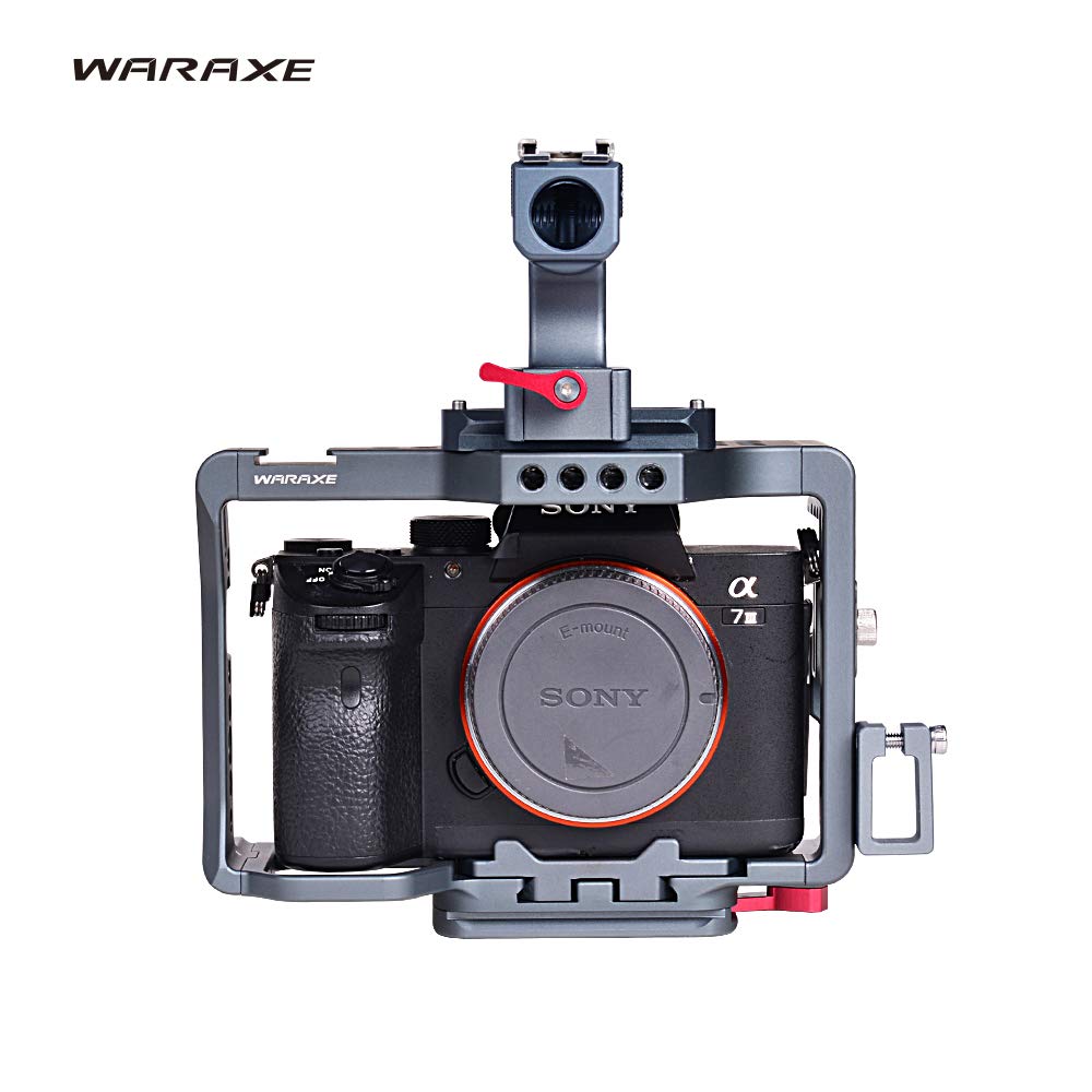 Waraxe #4151 Cagewith Handle Built-in Quick Release Fits Arca Swiss For All Generation Of Sony A7 Series