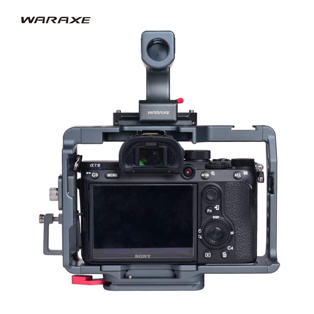 Waraxe #4151 Cagewith Handle Built-in Quick Release Fits Arca Swiss For All Generation Of Sony A7 Series