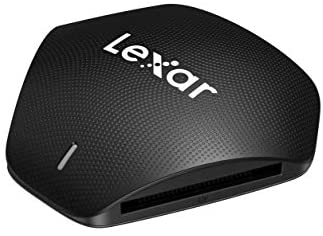 Lexar Professional Multi-Card 3-in-1 USB 3.1 Reader, Supports SD, microSD and CF Cards