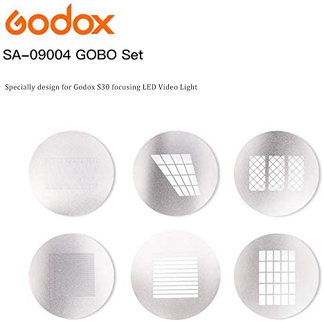 GODOX SA-09-004 GOBO for S30 LED Light Creative Effect