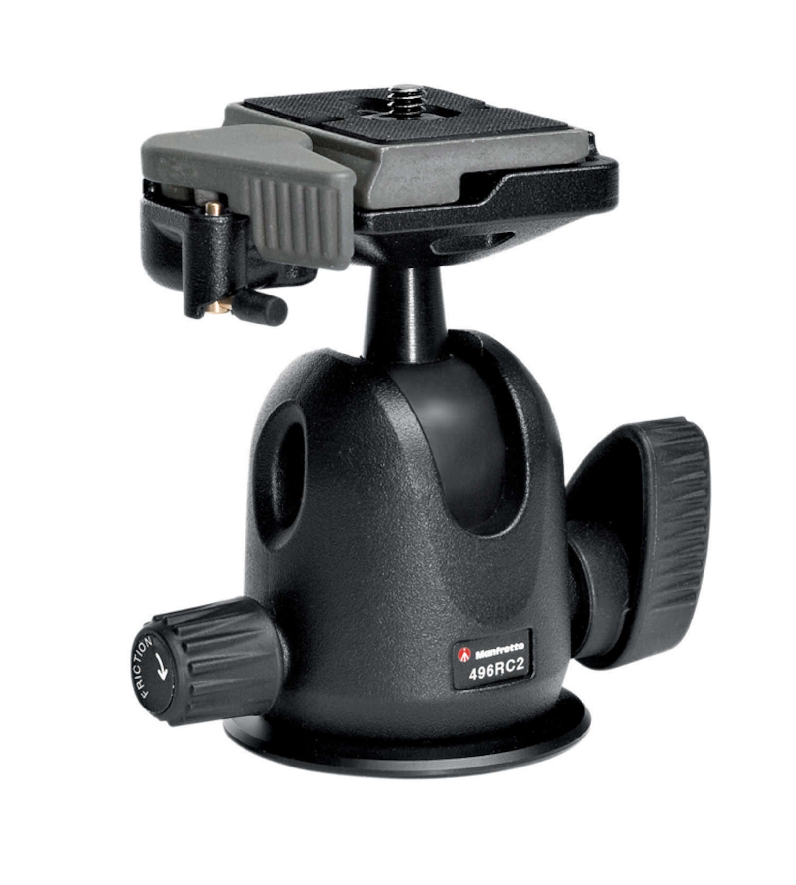 Manfrotto 496RC2 Compact Ball Tripod Head with RC2 Quick Release Plate