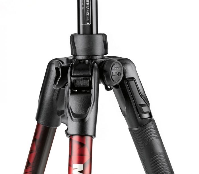 MANFROTTO MKBFRTA4RD-BH Befree Advanced Aluminum Travel Tripod twist red, ball head