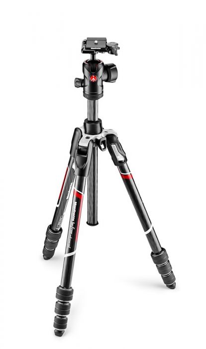 MANFROTTO MKBFRTC4-BH BEFREE ADVANCED CARBON FIBRE TRAVEL TRIPOD TWIST, BALL HEAD