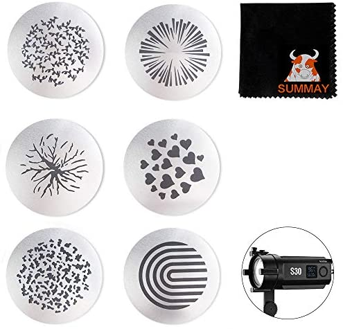 GODOX SA-09-002 GOBO Sets for S30 LED Light Creative Effects