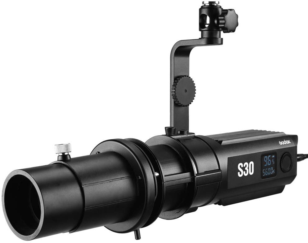 Godox S30 Focusing Led Light Accessories (SA-2 60mm Wide-angle Lens)