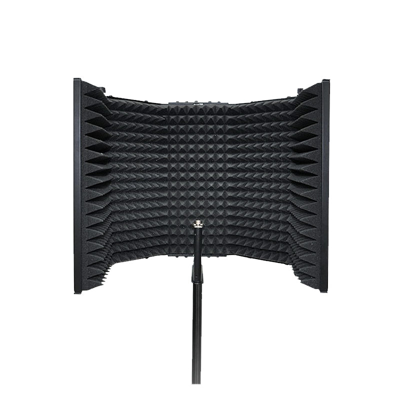 APEX 5 Panel Foldable Microphone Sound Isolation Shield for Studio Recording