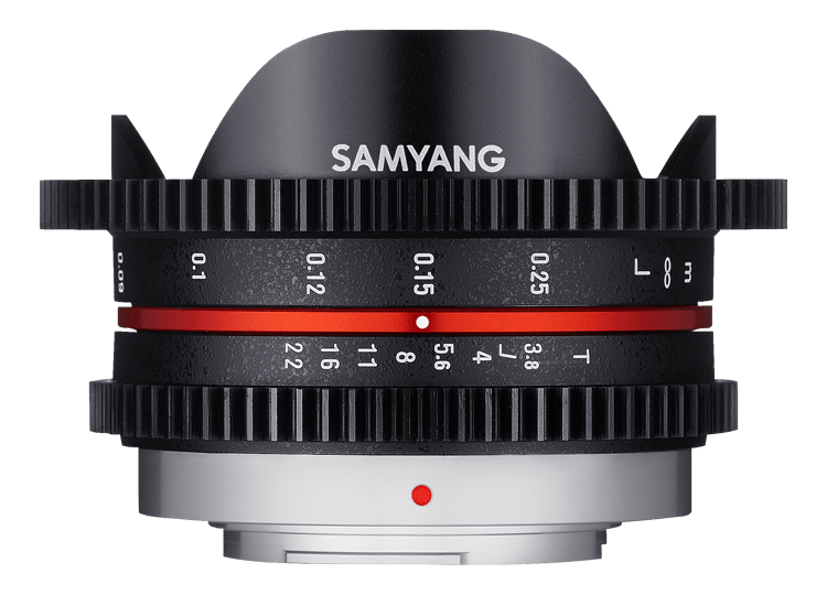 Samyang 7.5mm T3.8 Cine for MFT