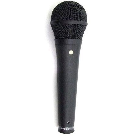 Rode Microphones Rode S1-B Live Performance Super Cardioid Condenser Microphone, Black