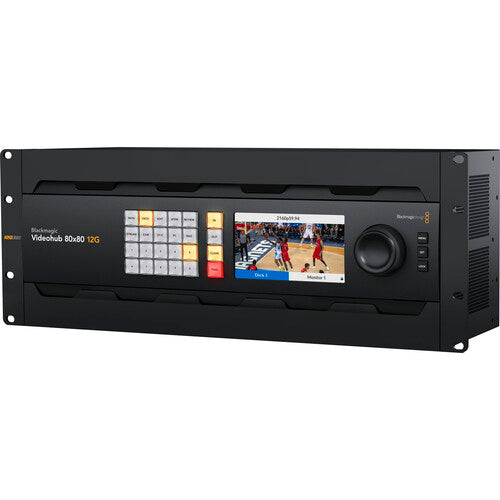 Blackmagic Design Videohub 80x80 12G Zero-Latency Video Router