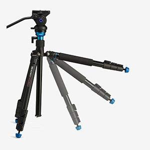 Benro Aero 7 Aluminum Travel Video Tripod Kit with S7 Video Head (A3883TS7)