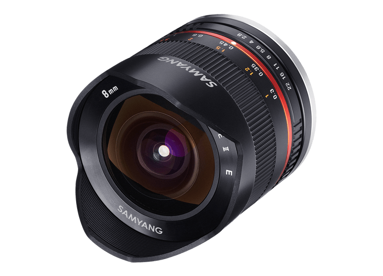 Samyang 8mm F2.8 II Black/Silver