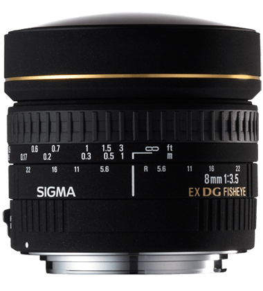 Sigma 8/3.5 EX DG Fisheye Circular