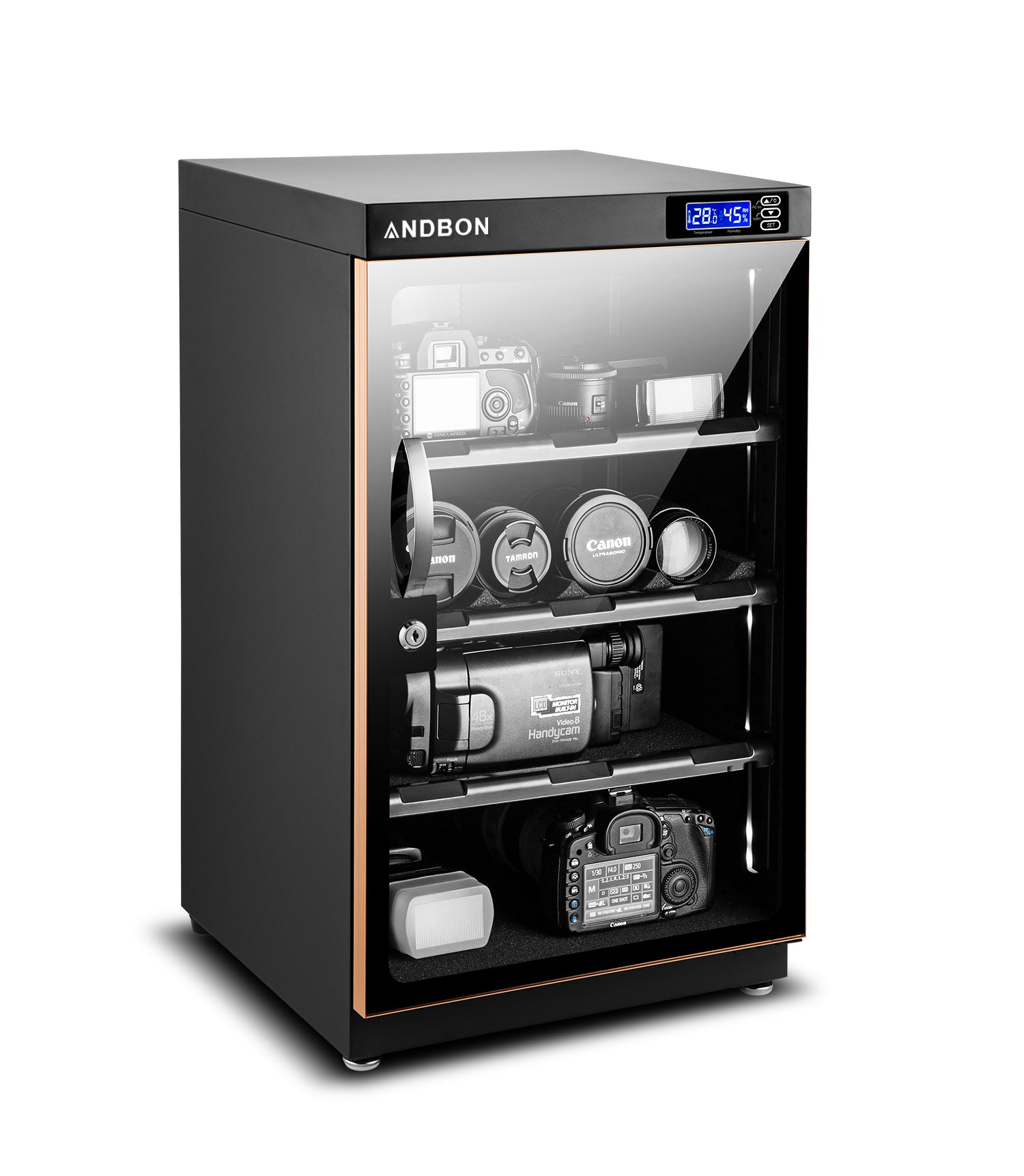 Andbon Digital Dry Cabinet 90s with LED Light