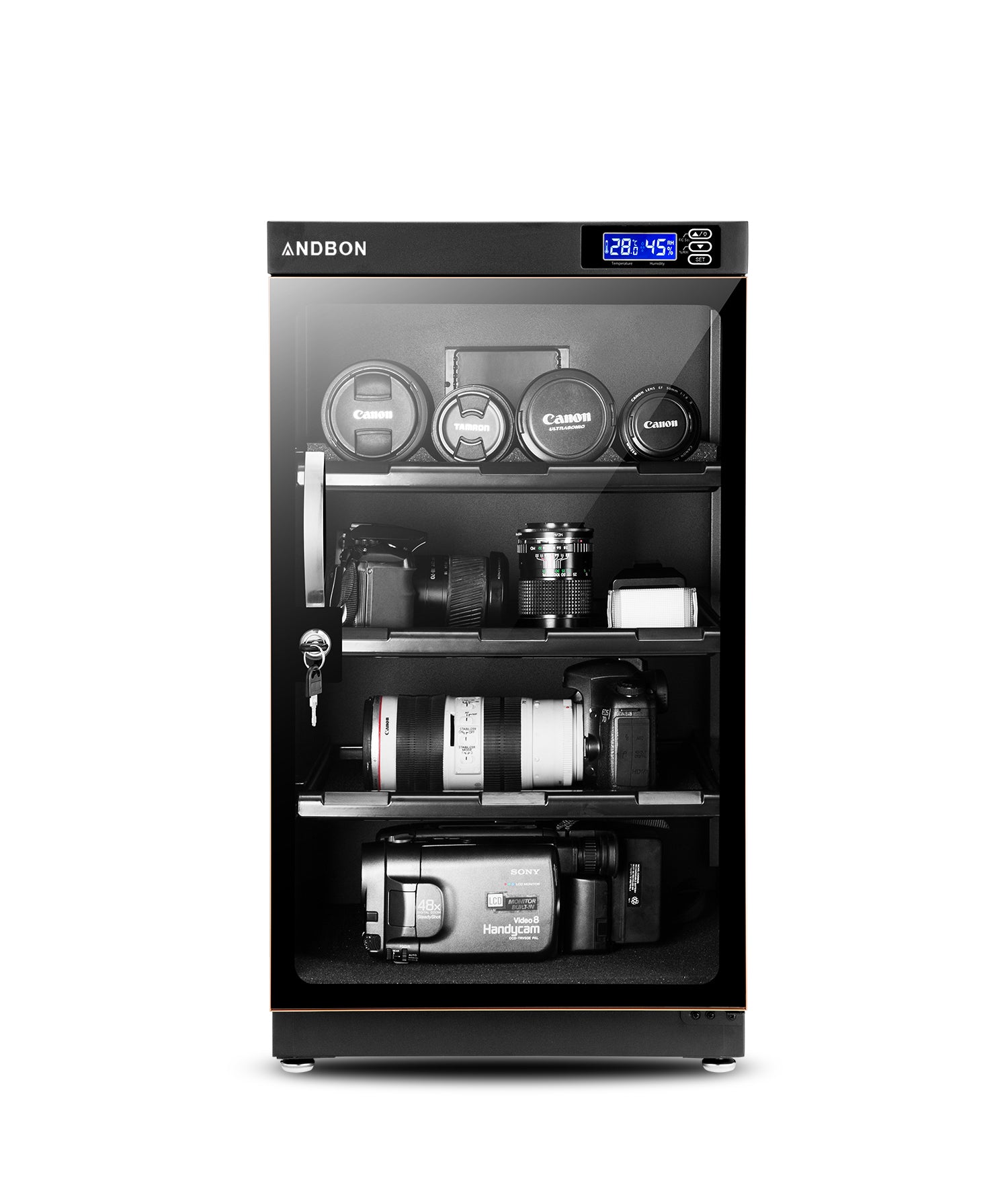 Andbon Digital Dry Cabinet 90s with LED Light