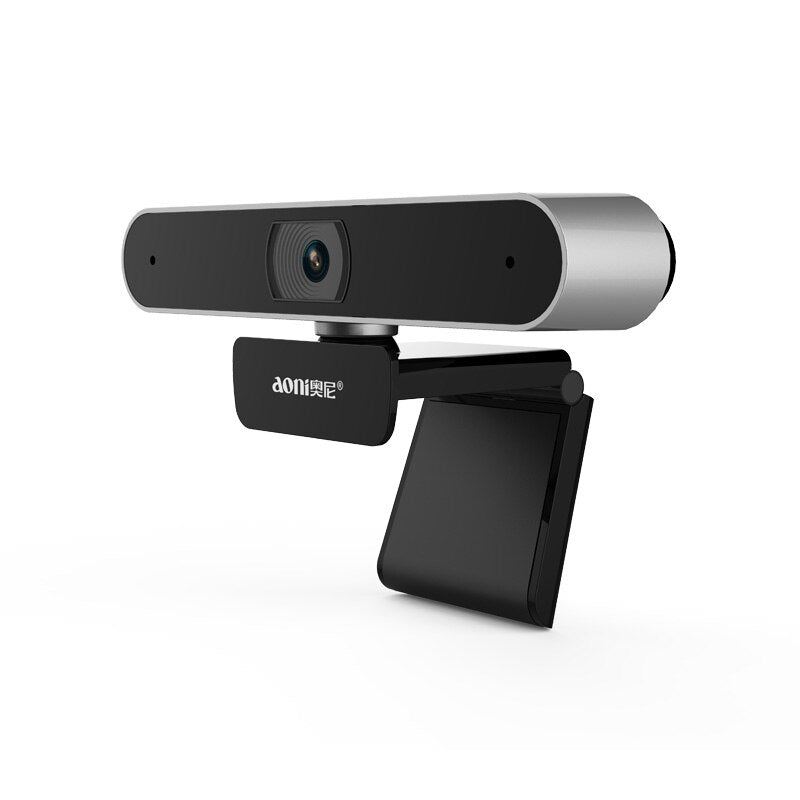 Aoni A30 Webcam 1080p Clip-On HD Computer Camera PC With Microphone For Video Conference