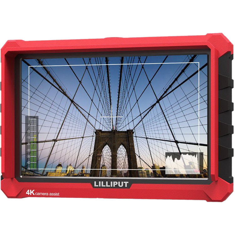 Lilliput A7S 7" Full HD Monitor with 4K Support (Red Case)