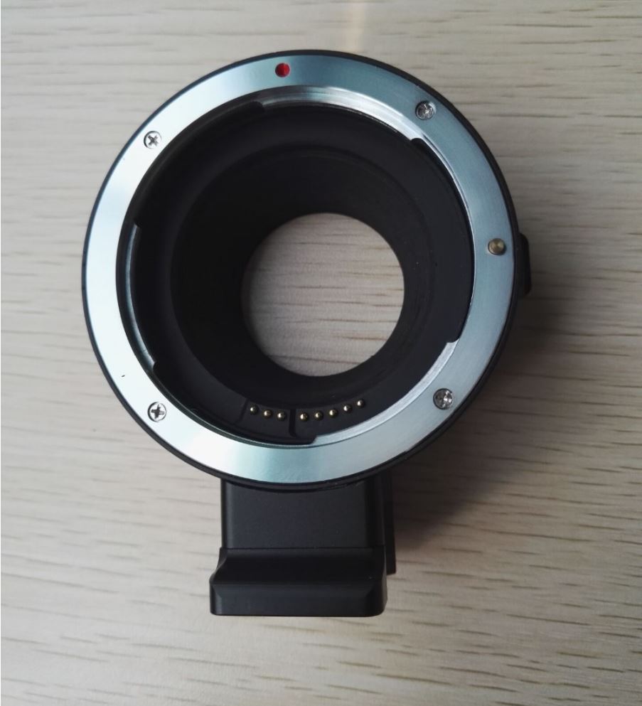 Camera Lens Adaptor for EOS Lens - EOS M Body Electronic AF Adapter Ring