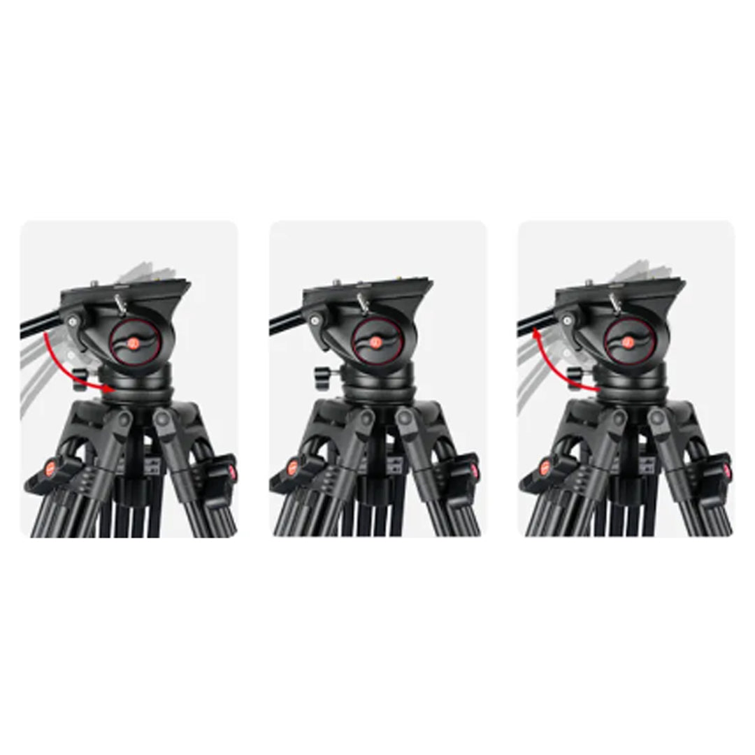 Apex Aluminum Tripod Heavy-load for Photography and Videography up to 10kgs