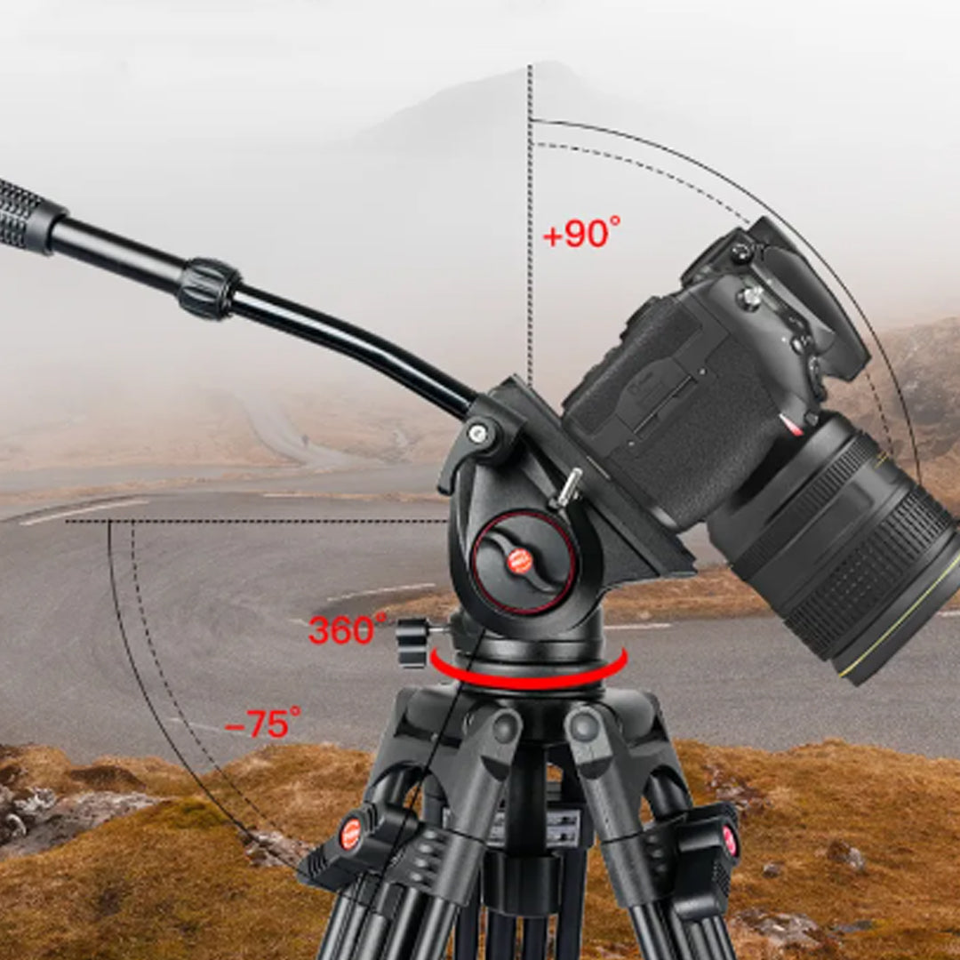 Apex Aluminum Tripod Heavy-load for Photography and Videography up to 10kgs