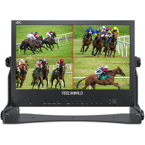 Seetec FeelWorld Atem 156 15.6" IPS Panel 4K Quad Link WITH 4 HDMI INPUT OUTPUT FOR ATEM MINI