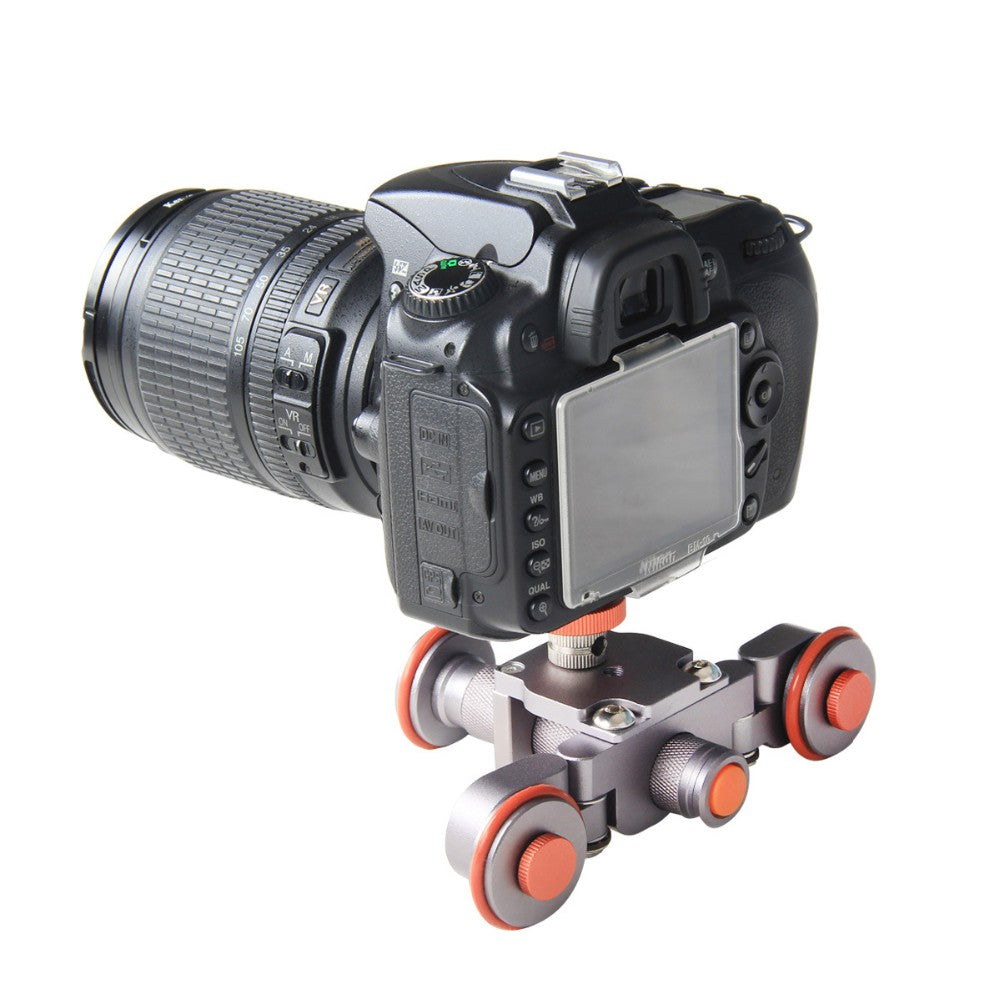 Mini Portable DSLR Automatic Pocket Dolly for DSLR Camera and phone