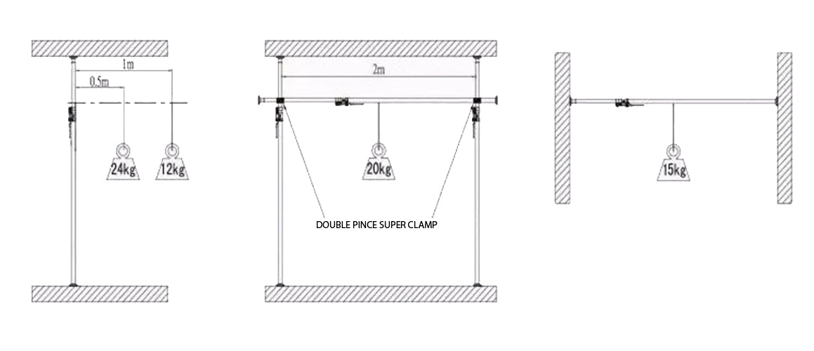 APEX Autopole 3.8meter Aluminum (SILVER)