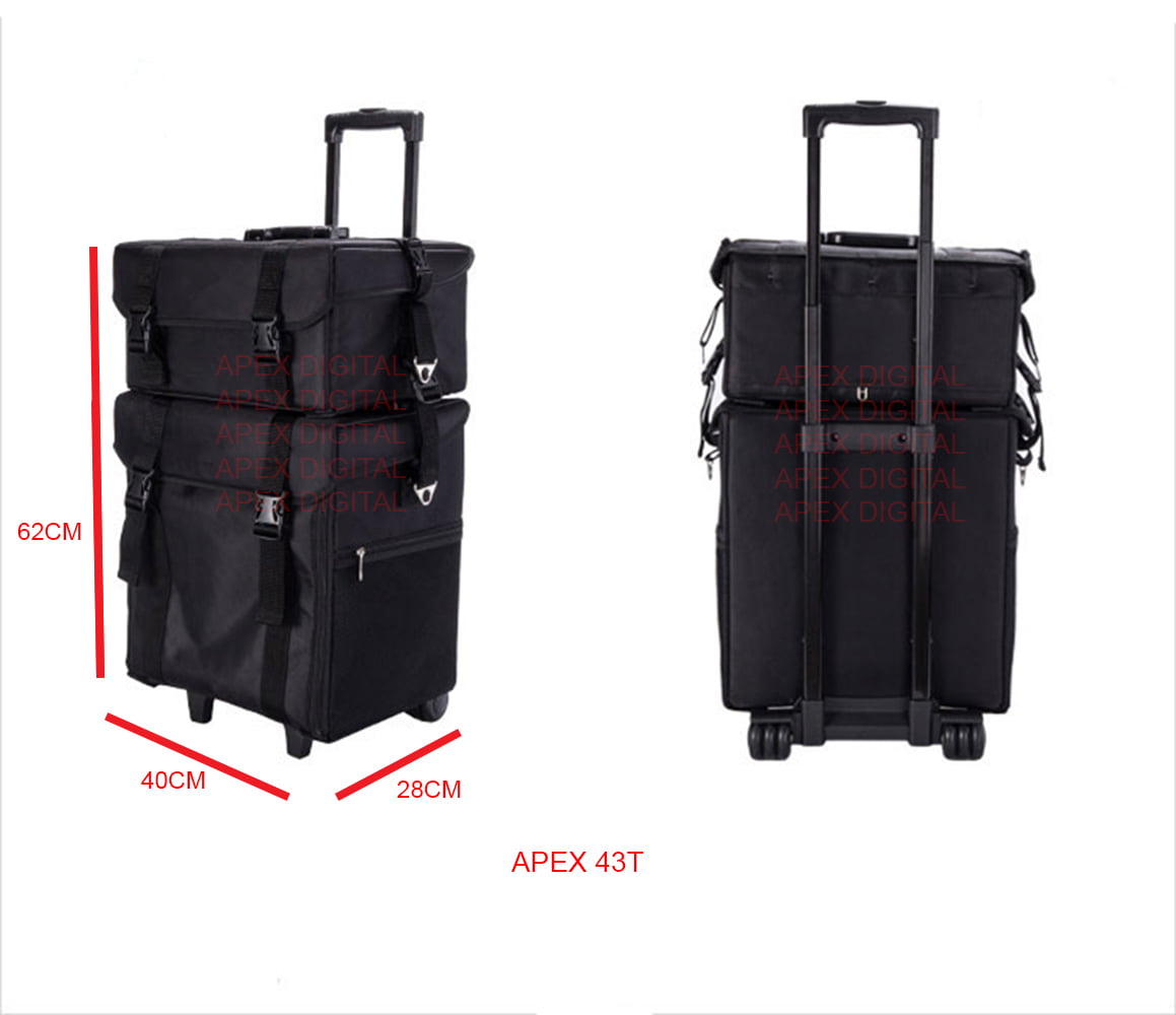 APEX 43T Trolley Nylon Double Case