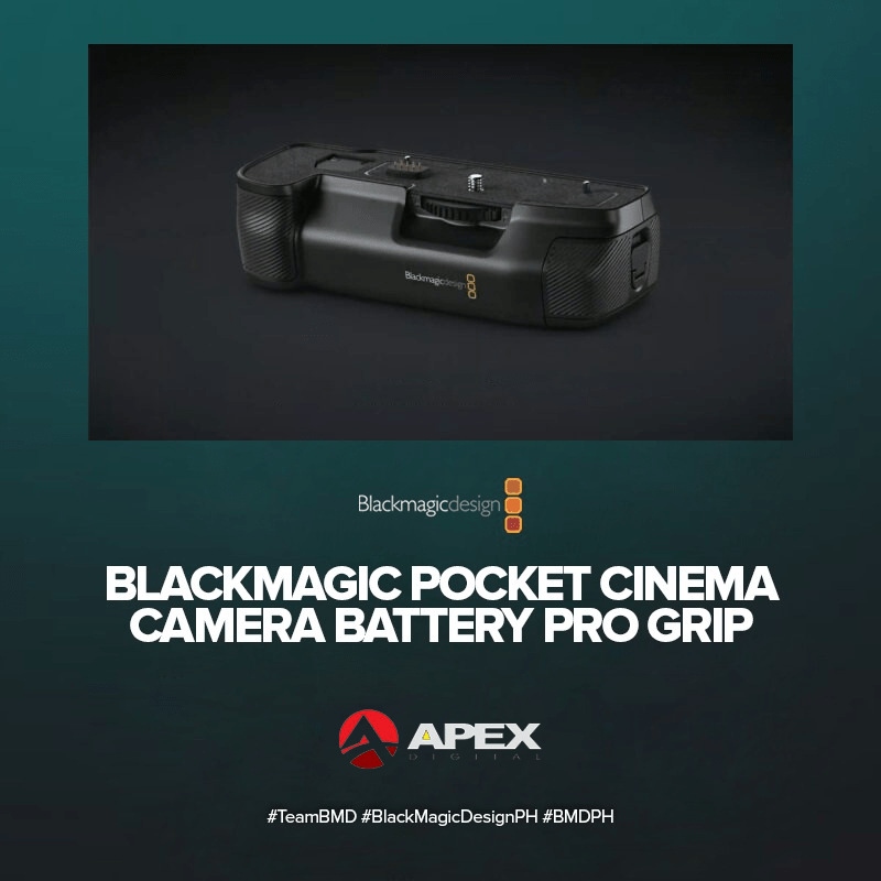 Blackmagic Design Pocket Cinema Camera 6K/4K Battery Pro Grip