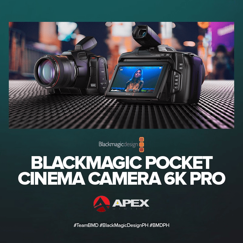 Blackmagic Design Pocket Cinema Camera 6K Pro