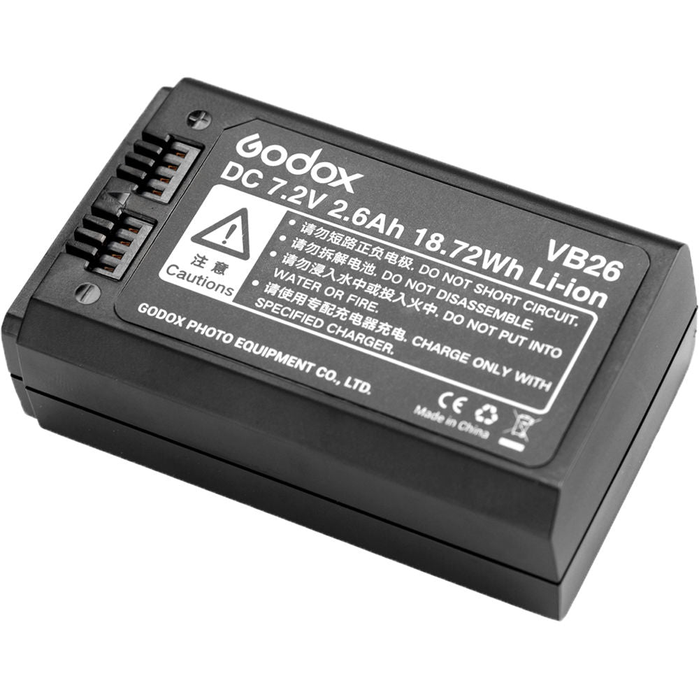 Godox V1 Battery VB26 7.2V Li-ion Speedlight Flash Battery