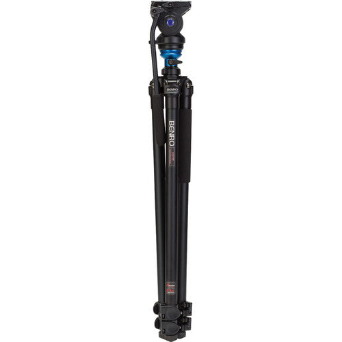 Benro A2573FS4 S4 Video Head and AL Flip Lock Legs Tripod Kit