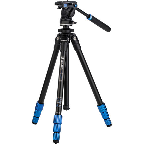 Benro TSL08AS2CSH Slim Tripod Kit with S2CSH Head (Aluminum)