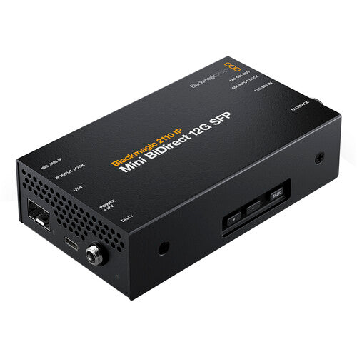 Blackmagic Design 2110 IP Mini BiDirect 12G SFP Converter