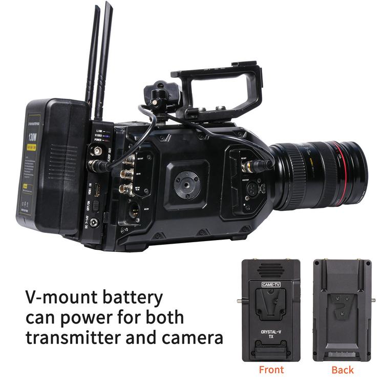 CAME-TV Crystal V Wireless HDMI SDI Transmitter and Receiver 500 Meters