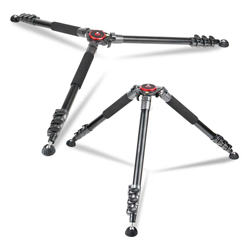 APEX DV-352c Heavy Duty Carbon Fiber Video Tripod (1.7m / 12kg Capacity)