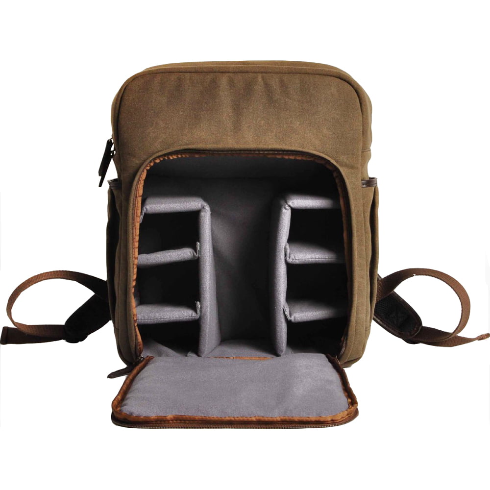 Caden Leather Retro Backpack for DSLR and Mini Laptop 12-13in Sale ...