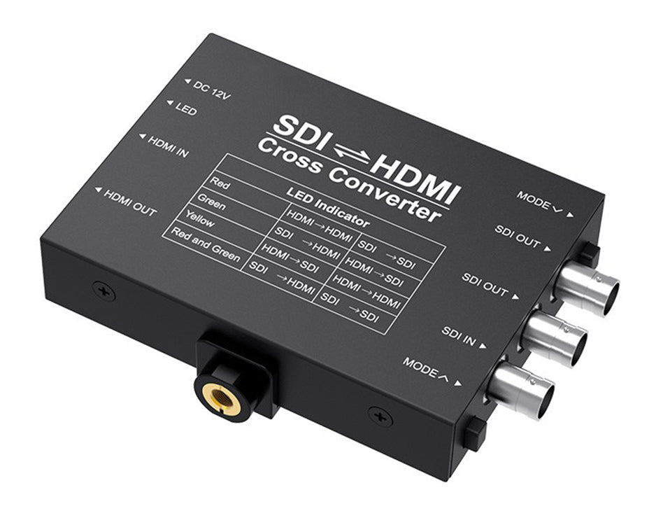 HDMI to SDI / SDI to HDMI Video Cross Converter