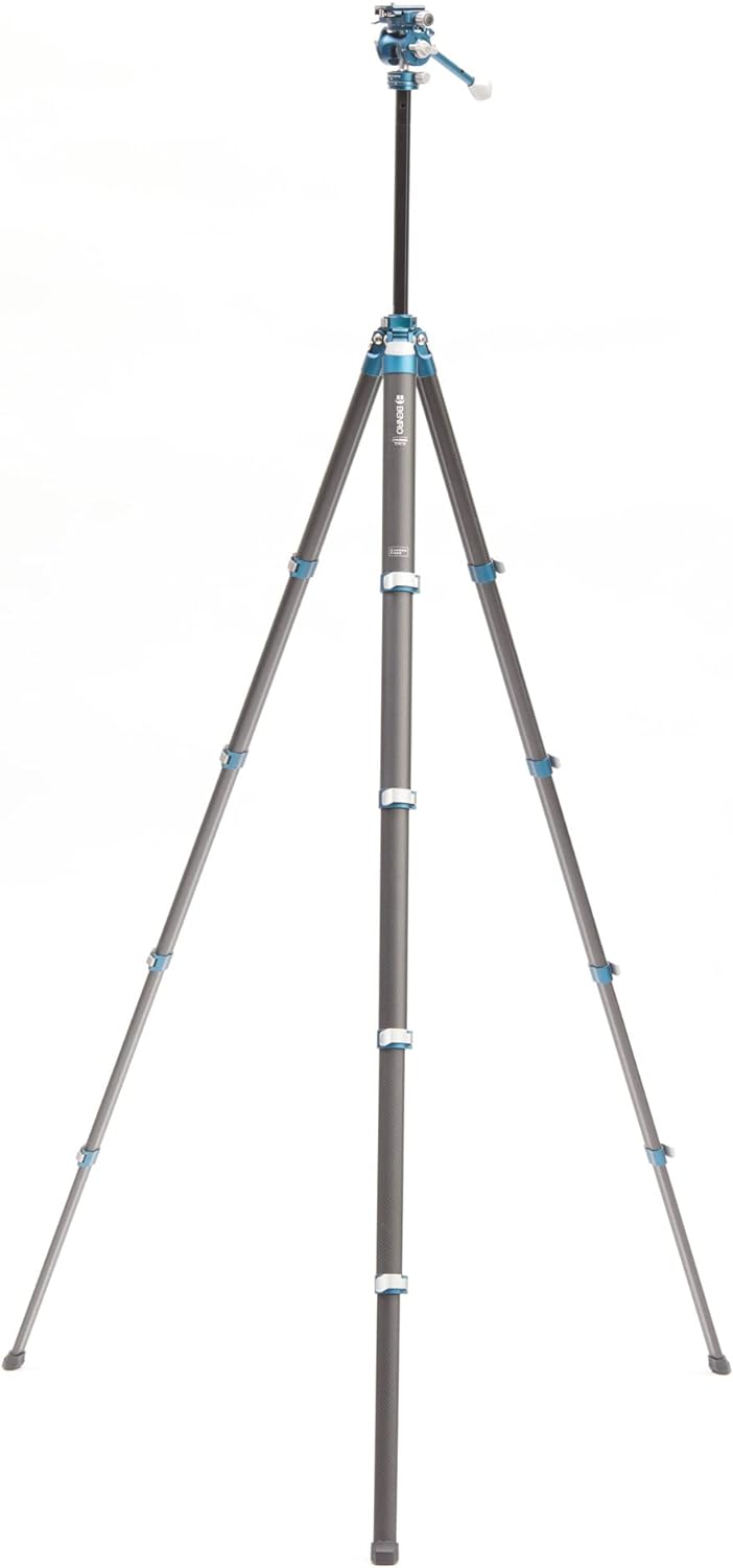 Benro CyanBird Aluminum 5 Section Tripod w/ FS20PRO (TCBA15FS20PROC)