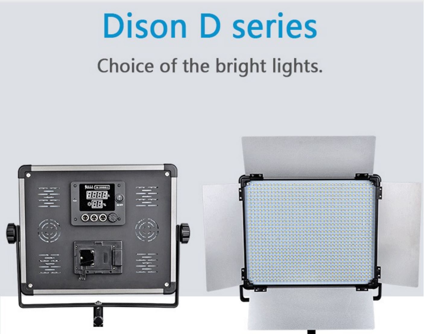 Dison D 1080ii Series LED Light (5500k or 3200-5500k) with DMX512 Output