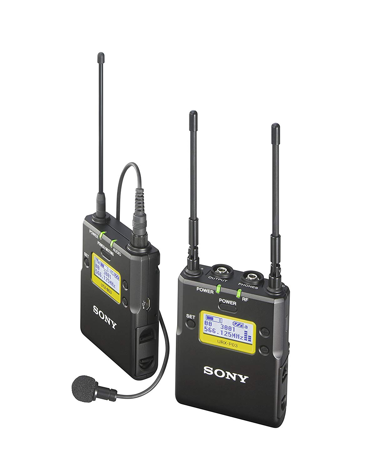 Sony UWP-D11 Integrated Digital Wireless Lavalier Microphone Package