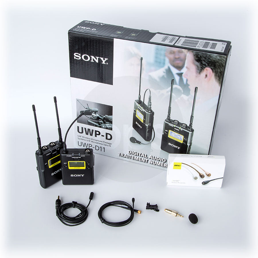 Sony UWP-D11 Integrated Digital Wireless Lavalier Microphone Package