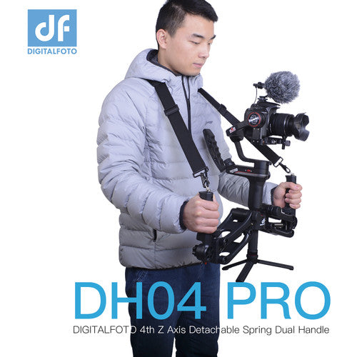 DigitalFoto DH04 PRO 4th Axis Spring Dual Handle for Gimbals