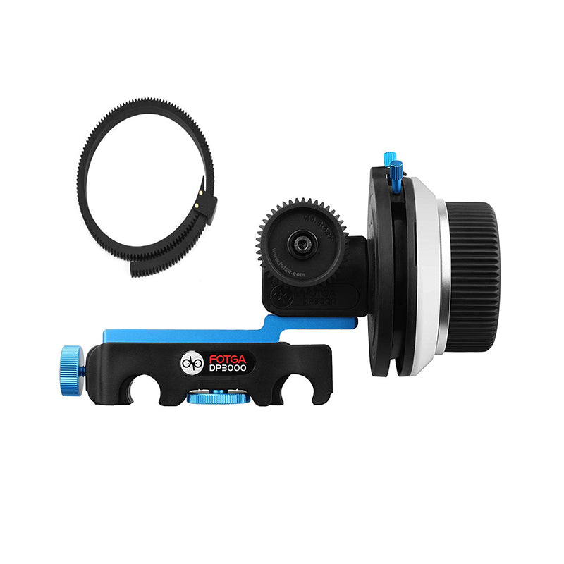 FOTGA DP3000 M4 Quick Release Follow Focus with A/B Stops for 15mm Rail Rod Rig System