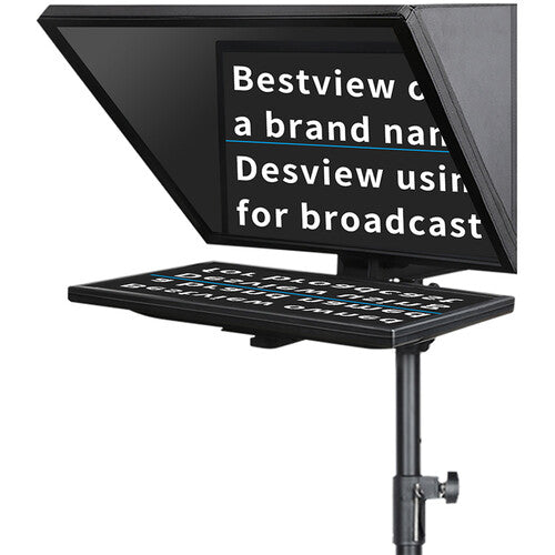 Desview T17 Teleprompter Set with 17" Self-Reversing Monitor