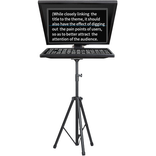 Desview T17 Teleprompter Set with 17" Self-Reversing Monitor